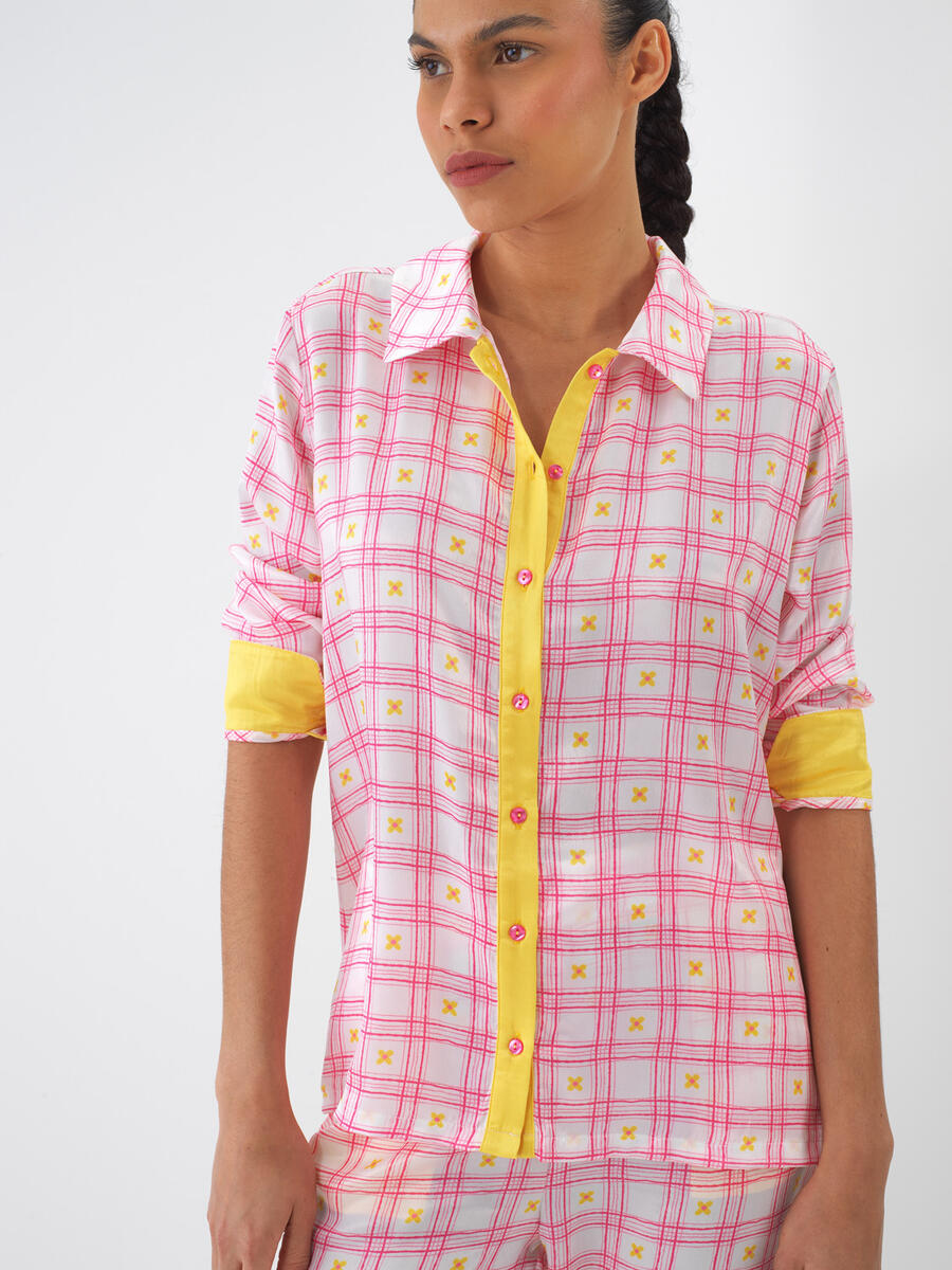 Pembe Regular Fit Gömlek