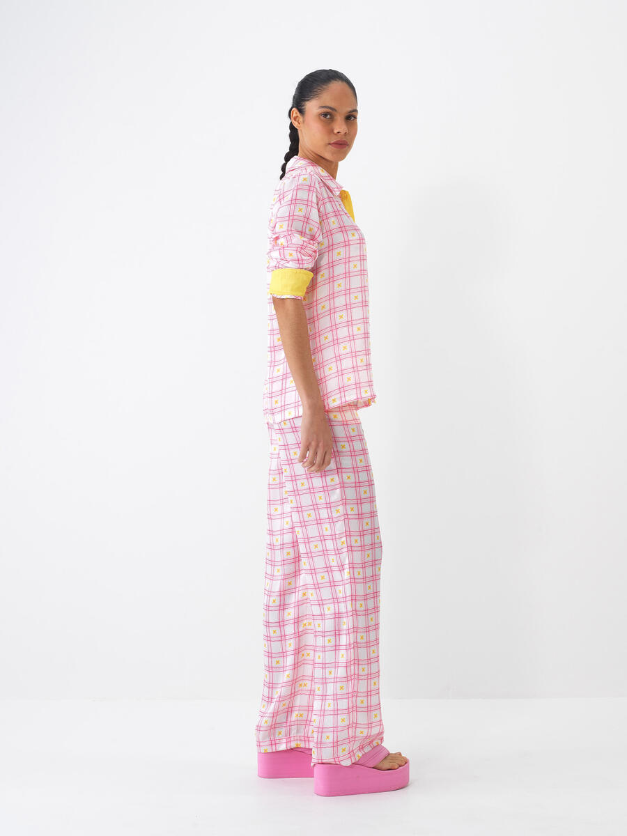 Pembe Regular Fit Gömlek - 3
