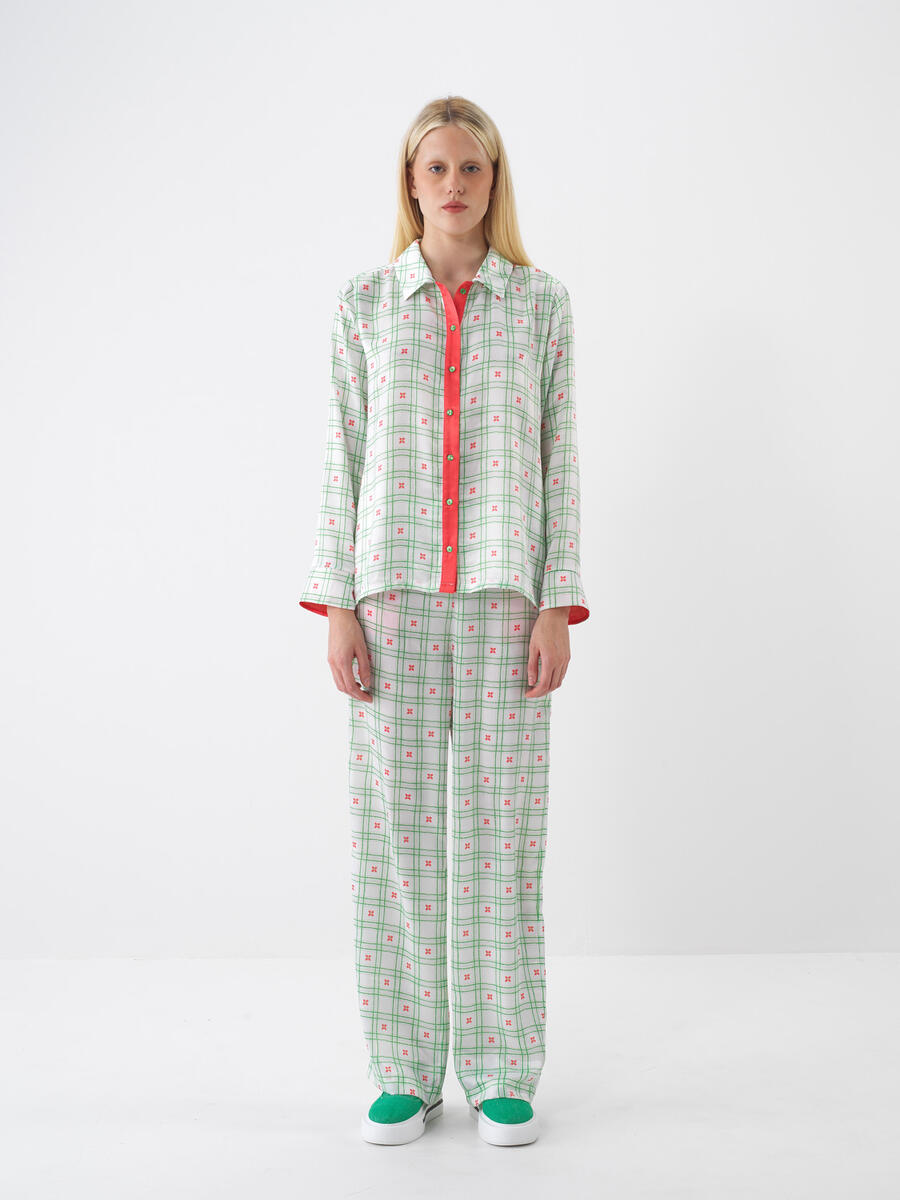Yeşil Regular Fit Gömlek - 2