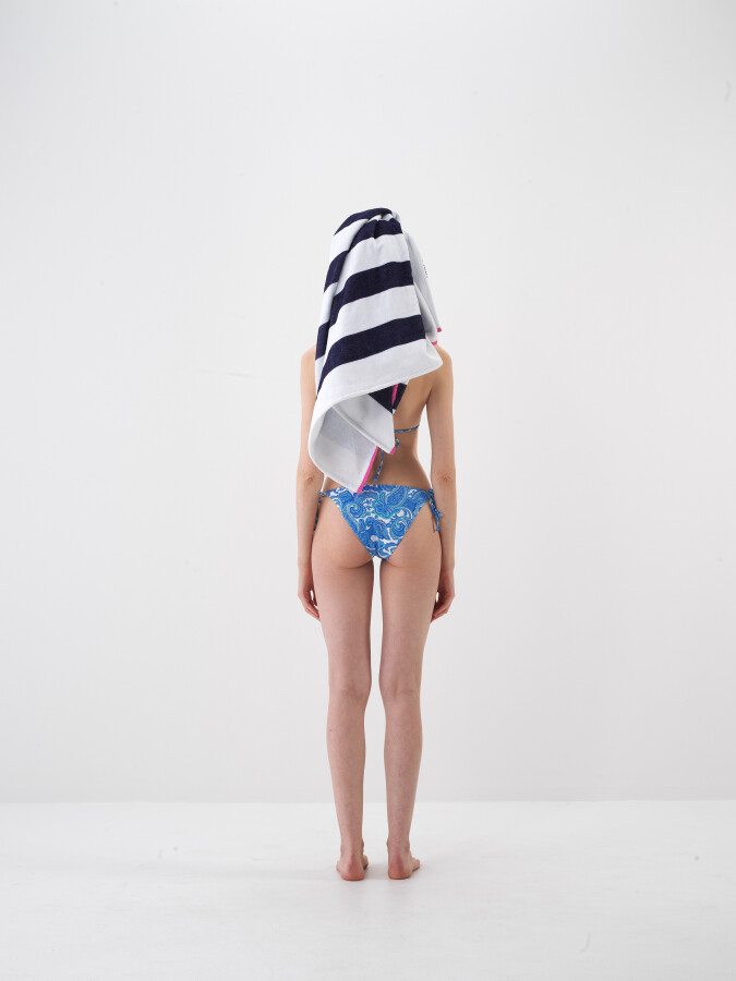 Beyaz Regular Fit Havlu - Xint