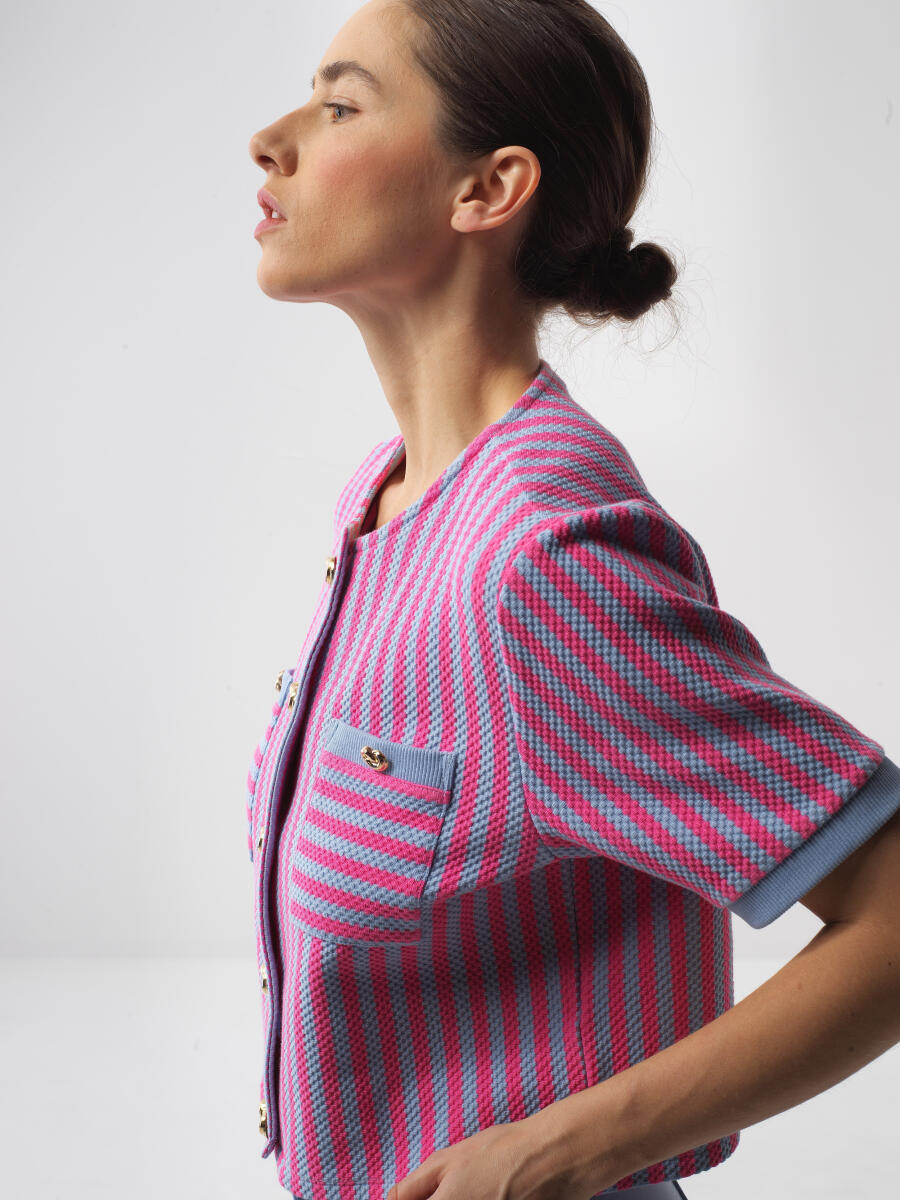 Mavi Regular Fit Pamuklu Hırka - 3