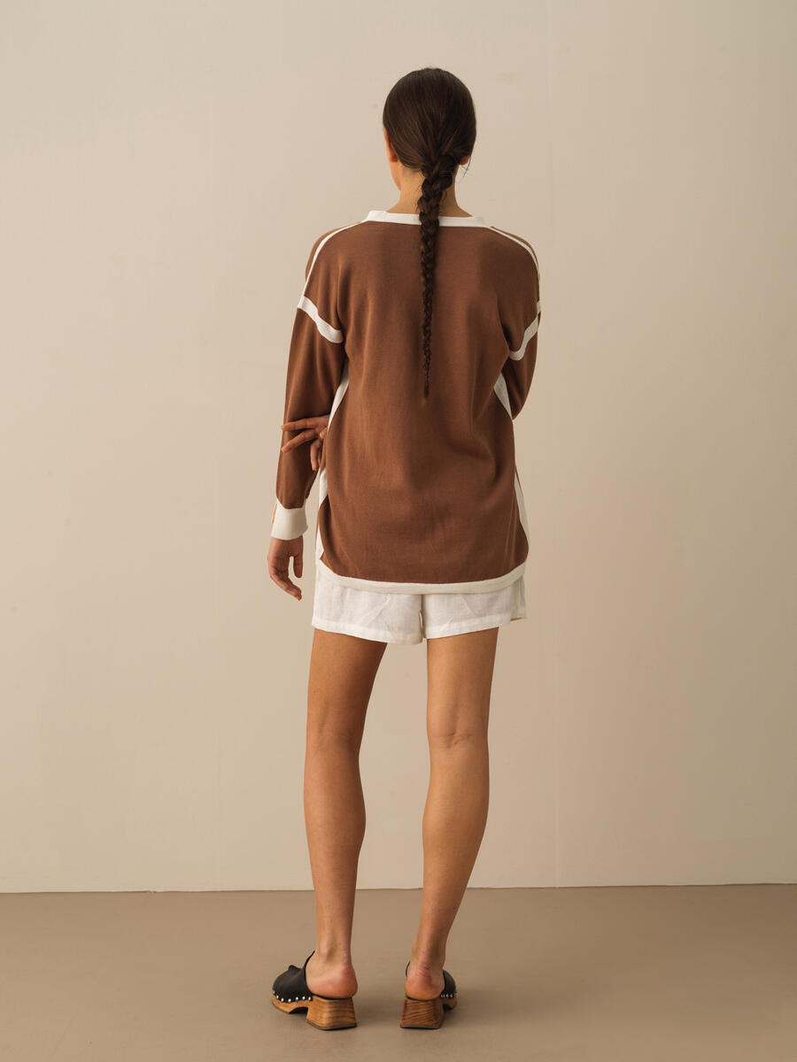 Vizon Regular Fit Pamuklu Hırka - 4
