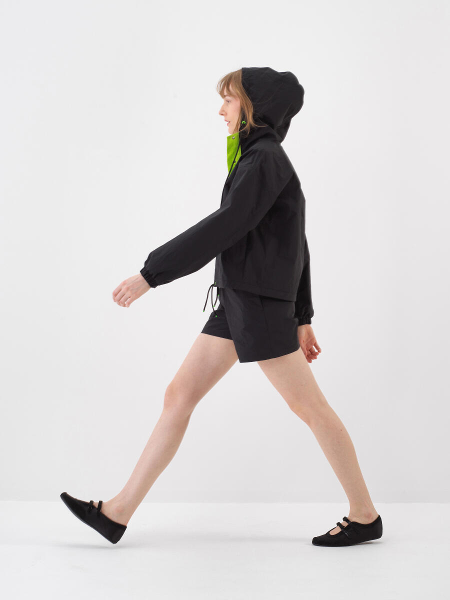 Siyah Oversize Mont - 3