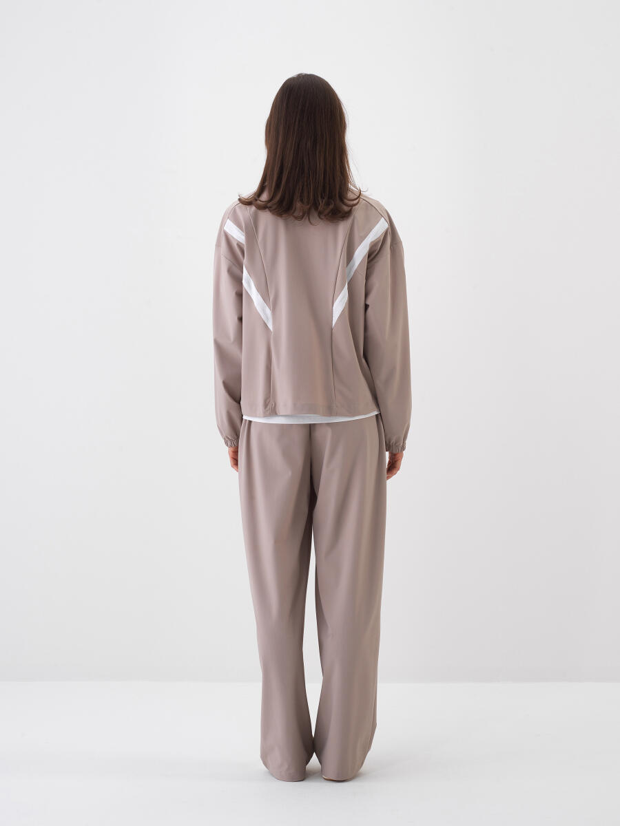 Bej Oversize Pantolon - 5
