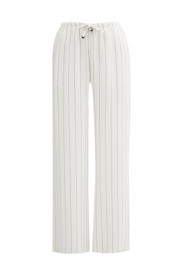 Beyaz Oversize Pantolon - Xint