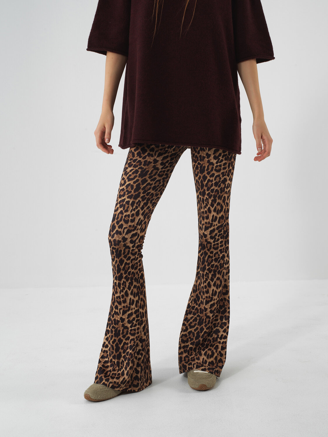 Camel Esnek Dokulu Slim Fit Pantolon - Xint