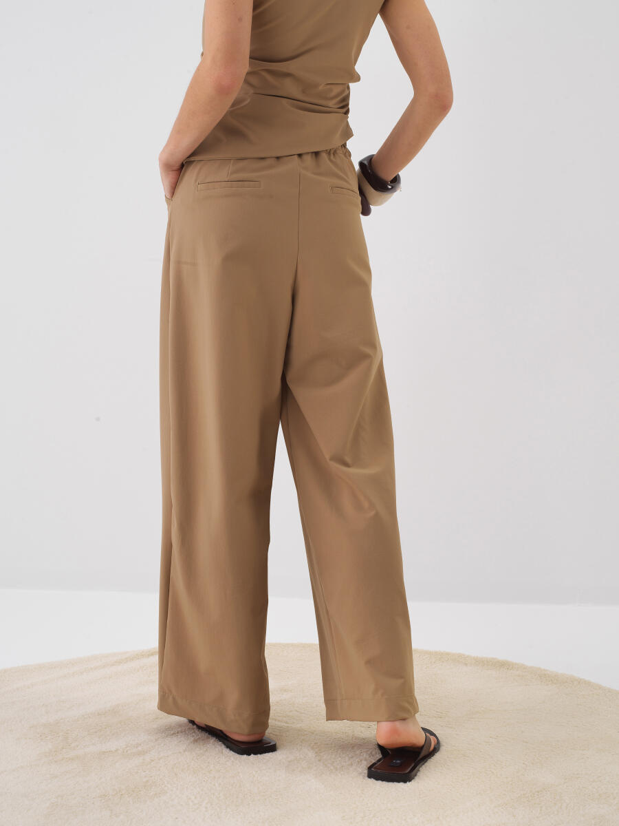 Camel Oversize Pantolon - 5
