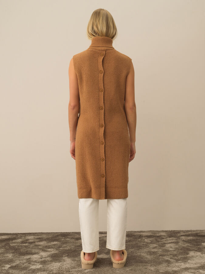 Ekru Pamuk Dokulu Oversize Pantolon - Xint