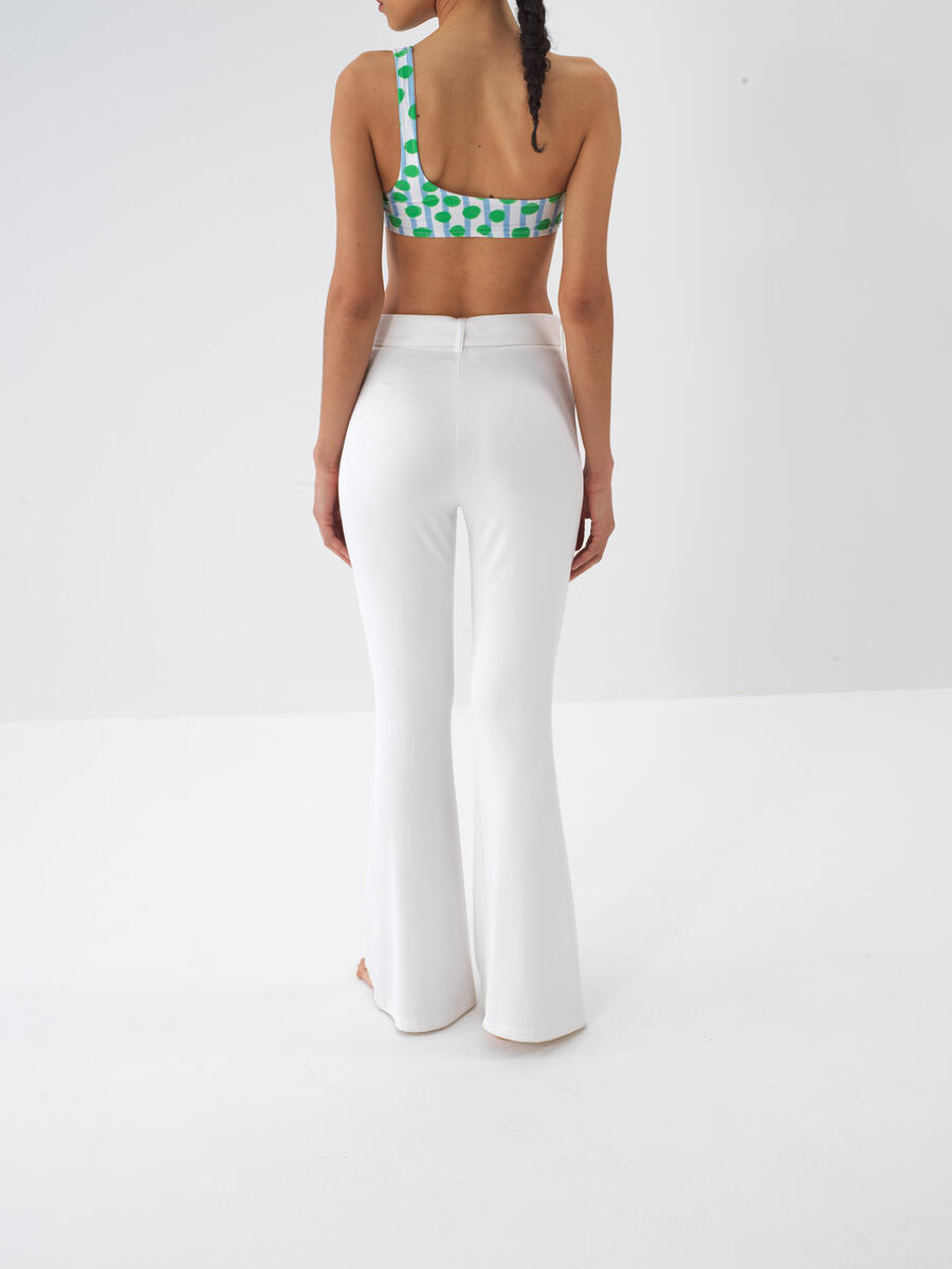 Ekru Regular Fit Pantolon - 4