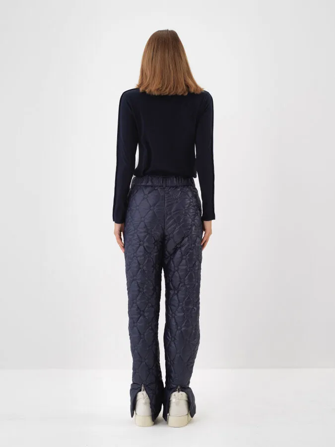 Lacivert Formunu Koruyan Oversize Pantolon - Xint