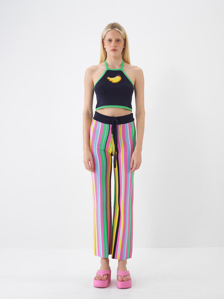 Lacivert Regular Fit Pamuklu Pantolon