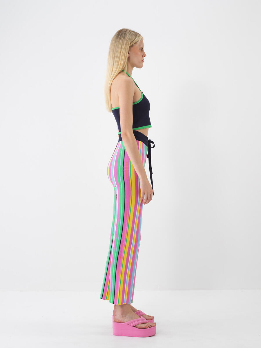 Lacivert Regular Fit Pamuklu Pantolon - 2