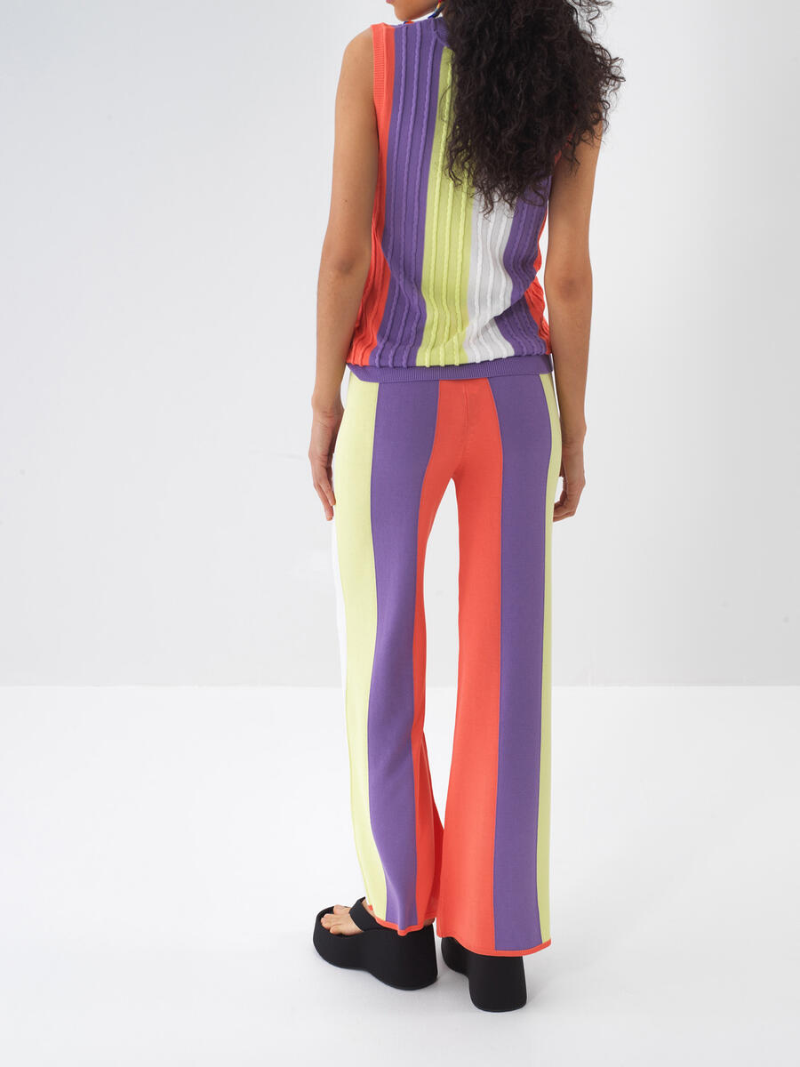 Lila Regular Fit Pantolon - 4