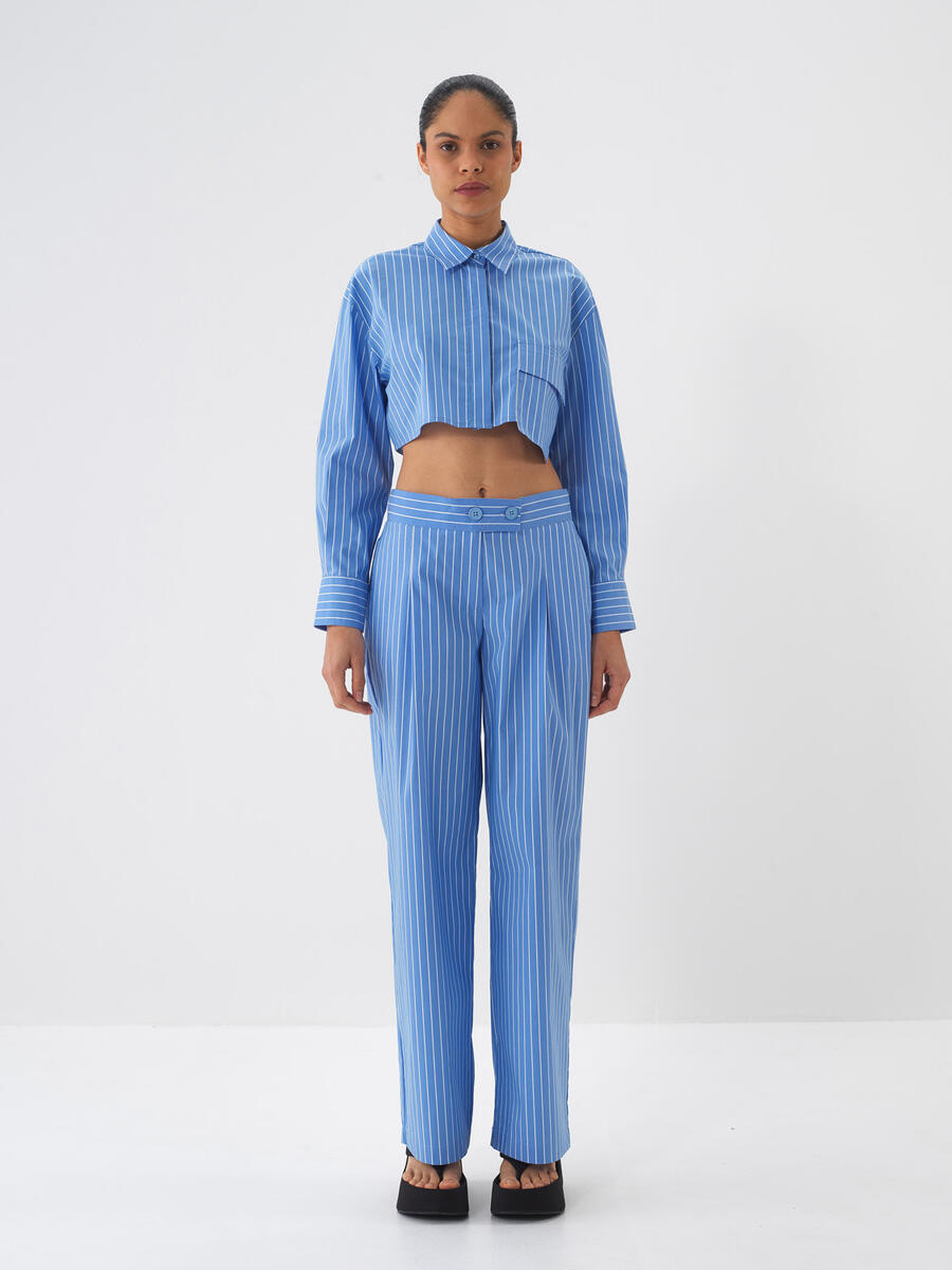 Mavi Regular Fit Pamuklu Pantolon
