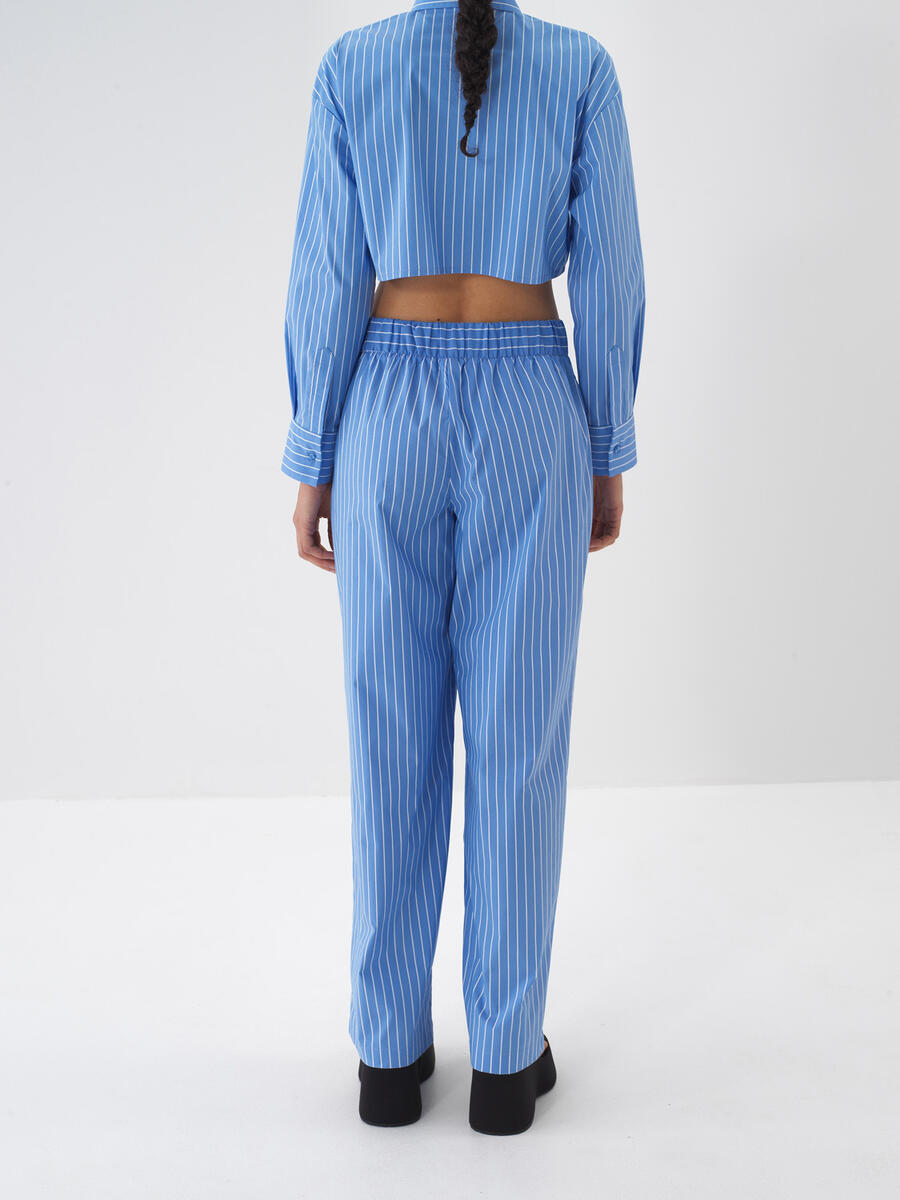 Mavi Regular Fit Pamuklu Pantolon - 4