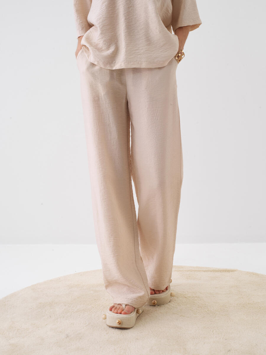 Naturel Oversize Pantolon