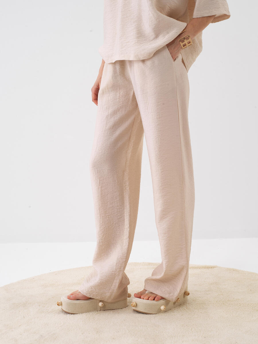 Naturel Oversize Pantolon - 3