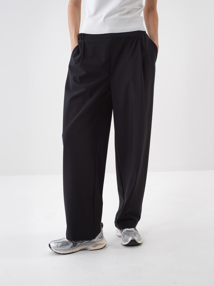 Siyah Oversize Pantolon