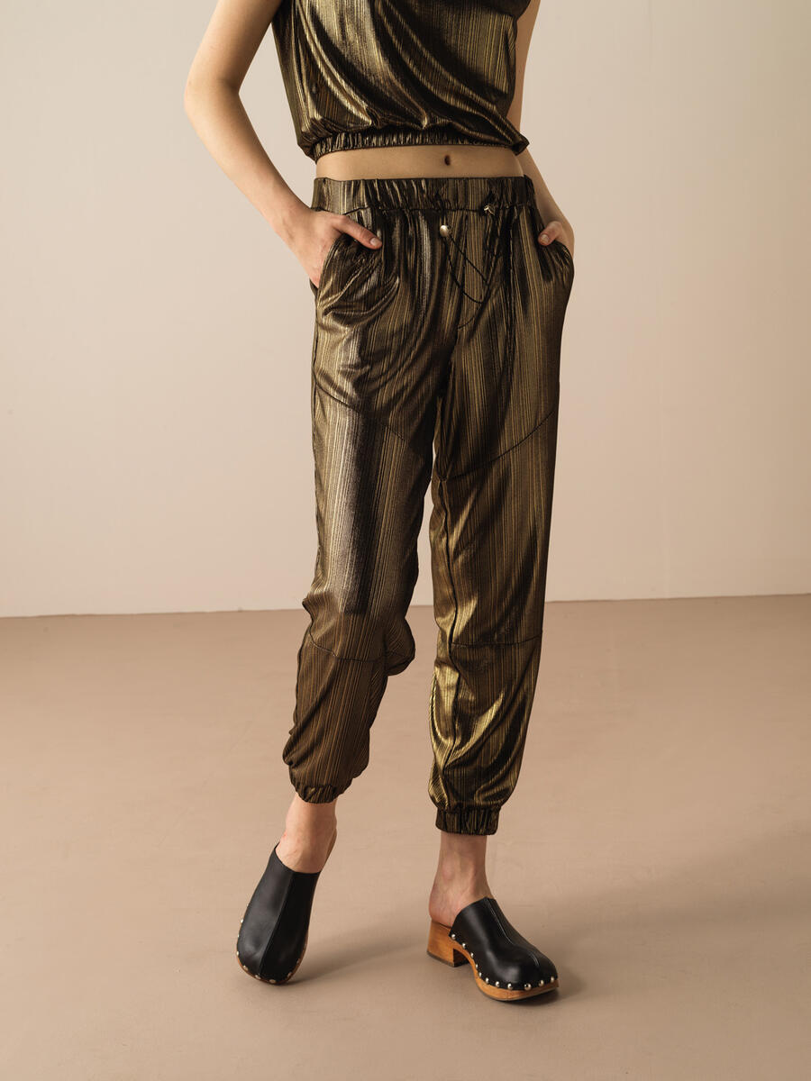 Siyah Regular Fit Pamuklu Pantolon