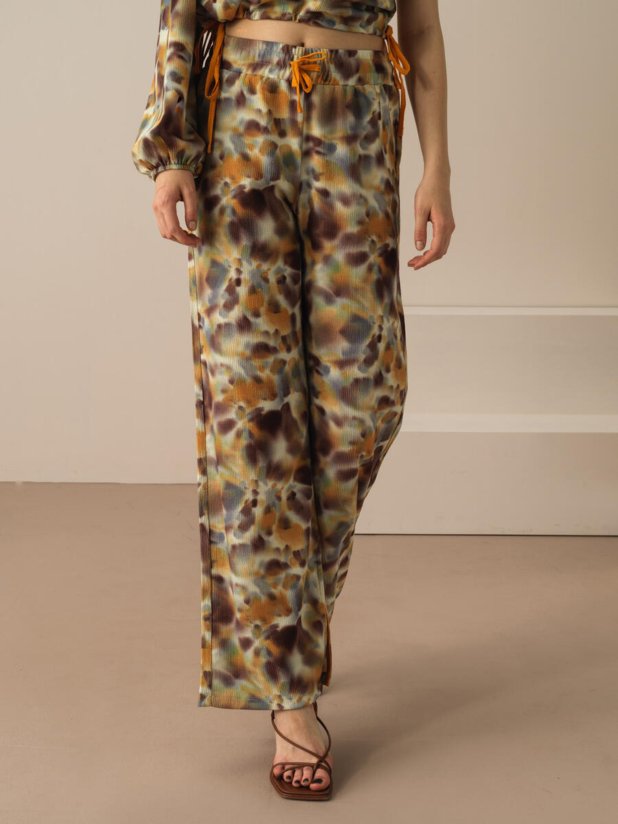 Taş Rengi Regular Fit Pantolon