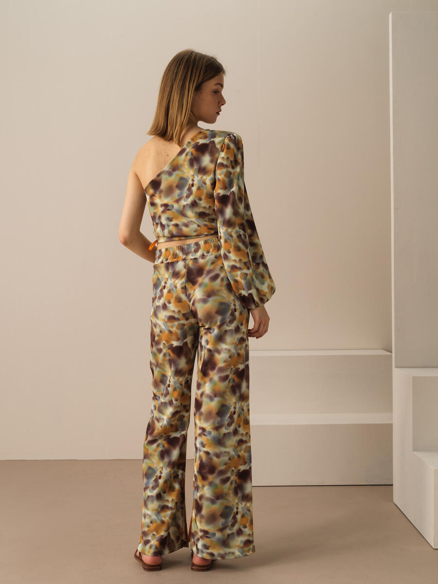 Taş Rengi Regular Fit Pantolon - 4