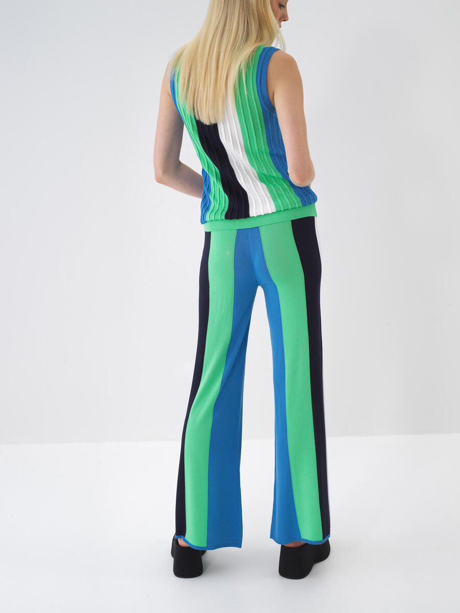 Yeşil Regular Fit Pantolon - 4