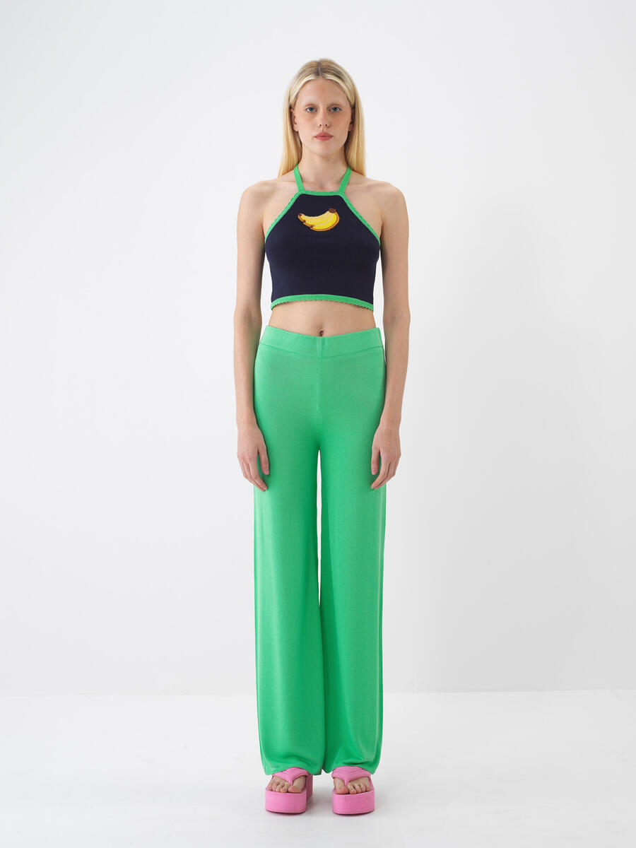 Yeşil Regular Fit Pantolon - 2