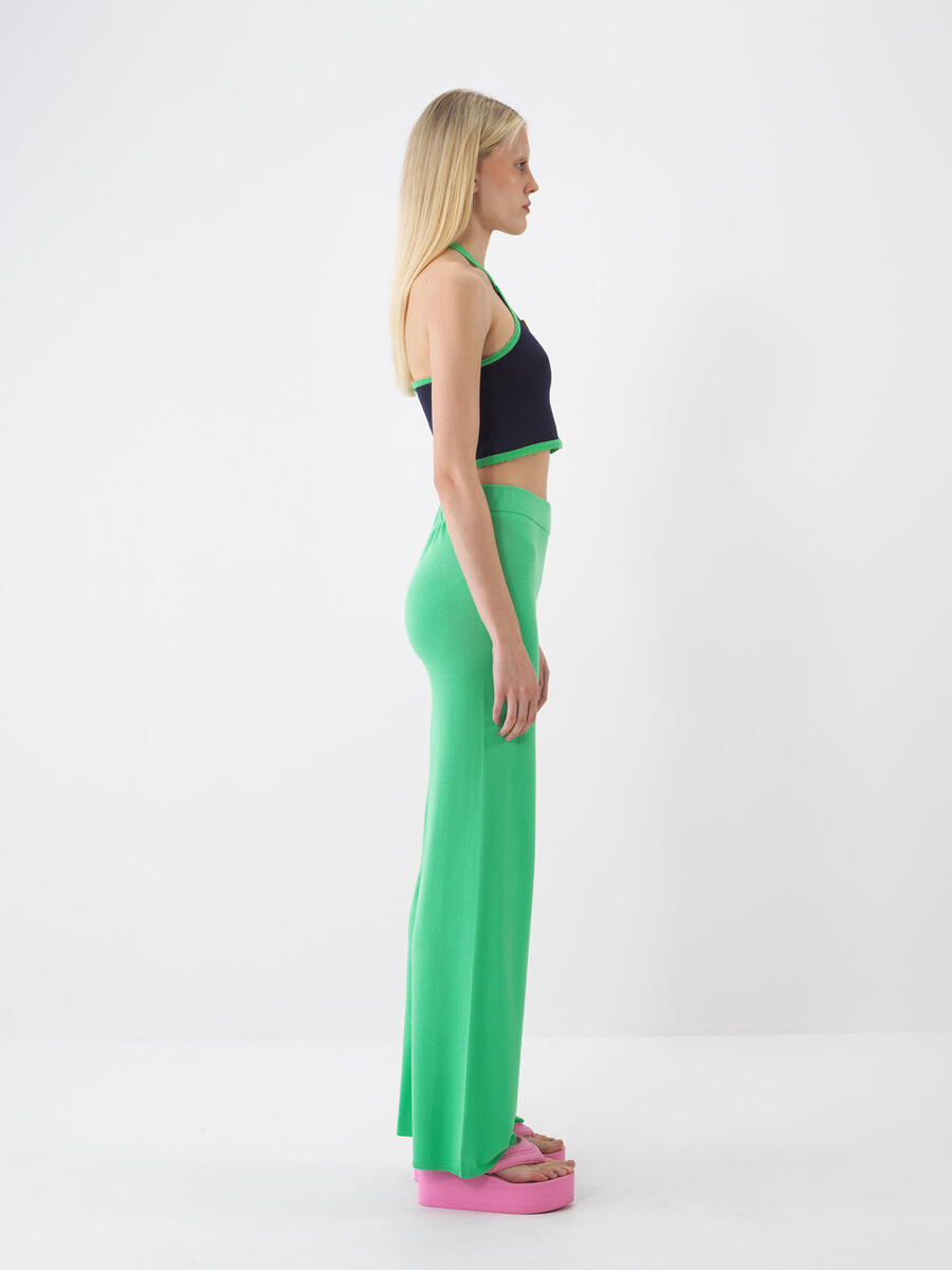 Yeşil Regular Fit Pantolon - 3