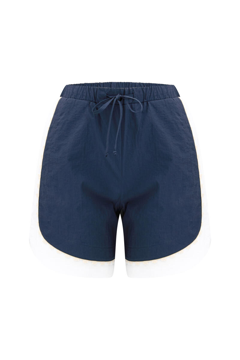 Lacivert Regular Fit Şort - 6