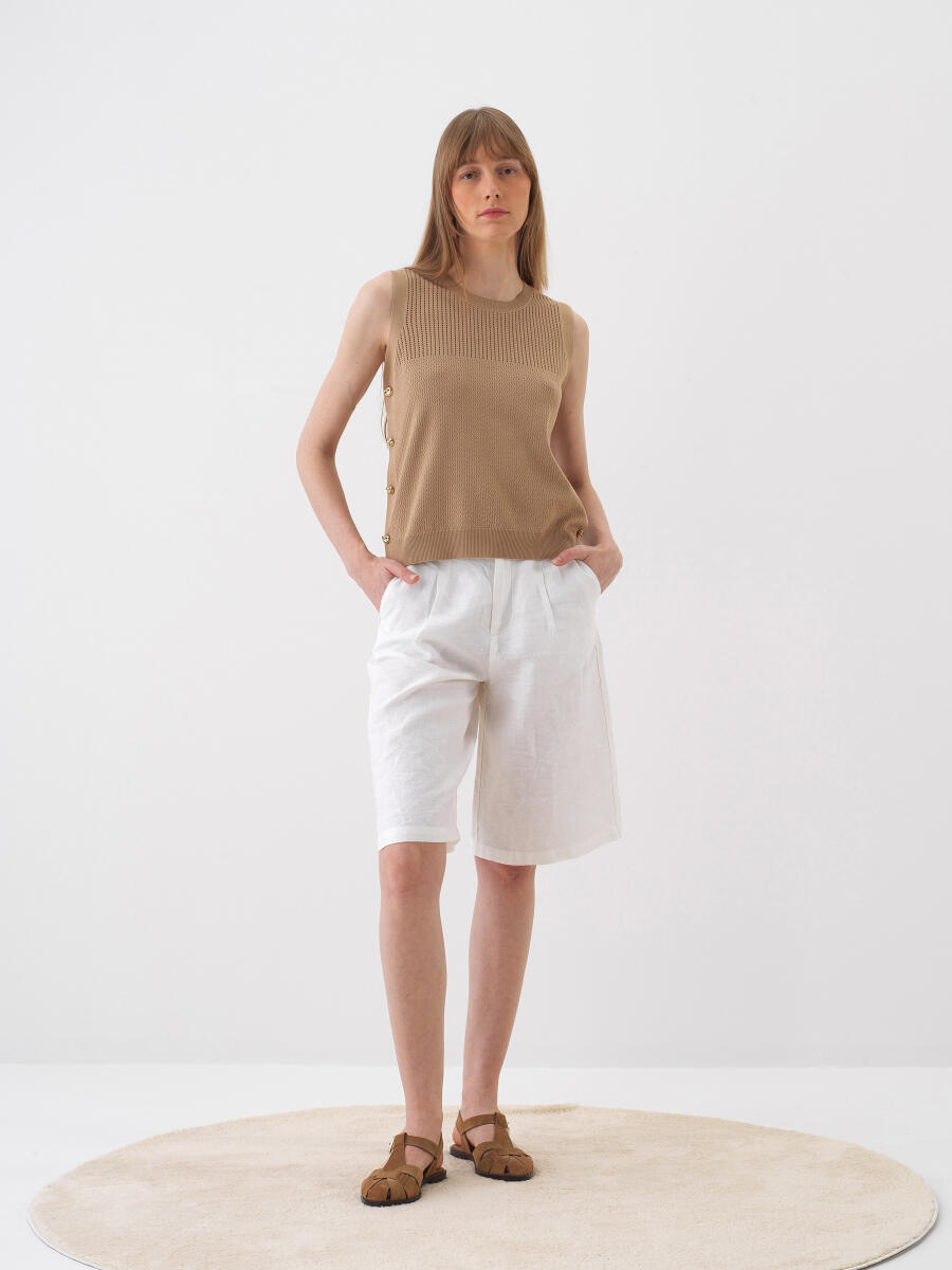 Camel Regular Fit Süveter - 2