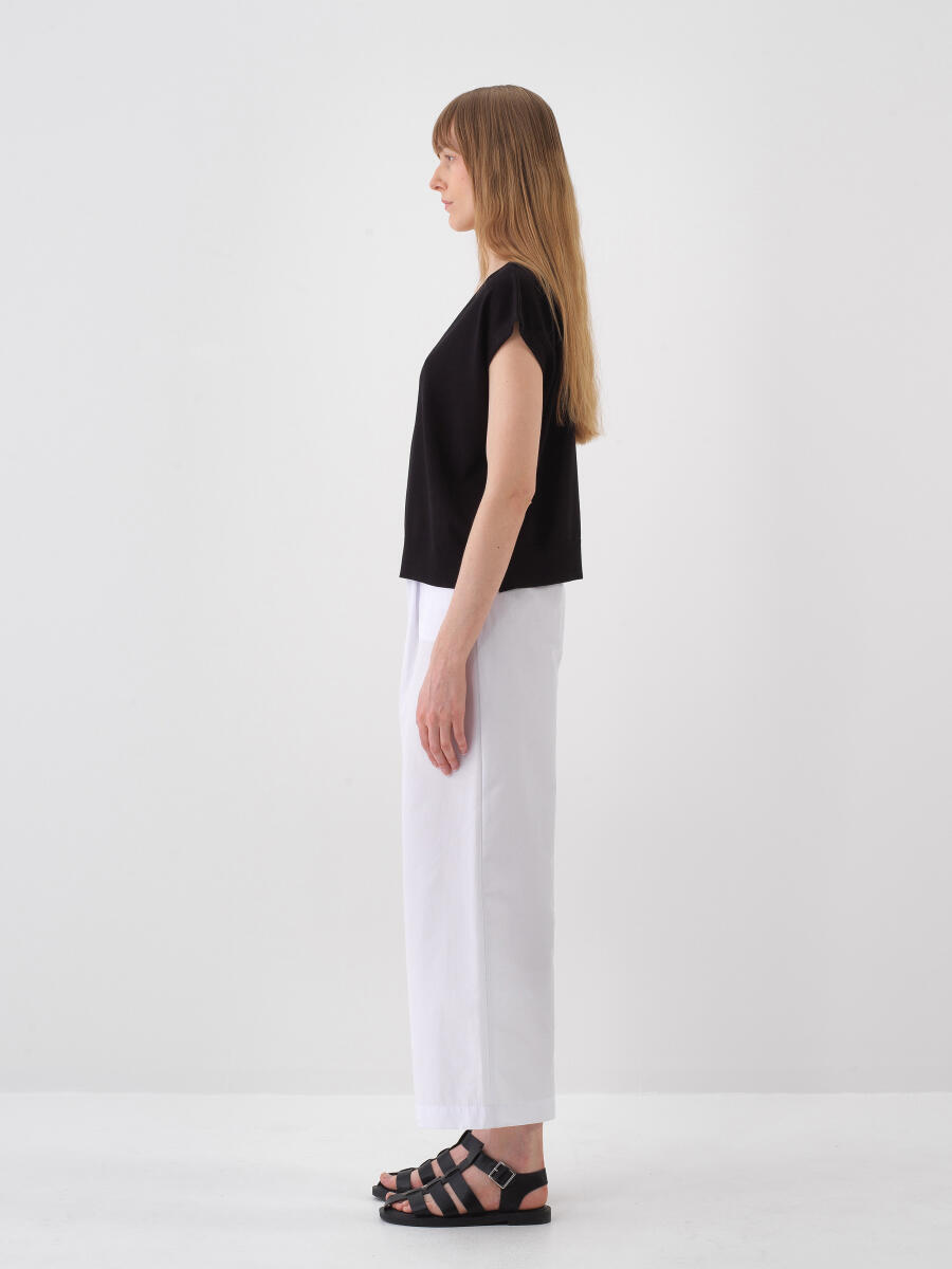 Siyah Oversize Süveter - 3