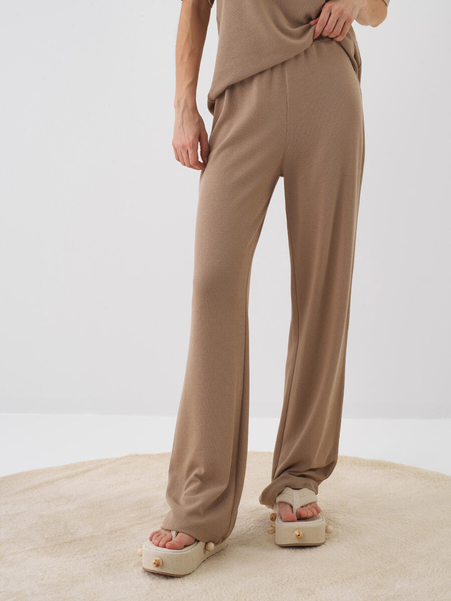 Camel Oversize Pamuklu Sweat Pantolon