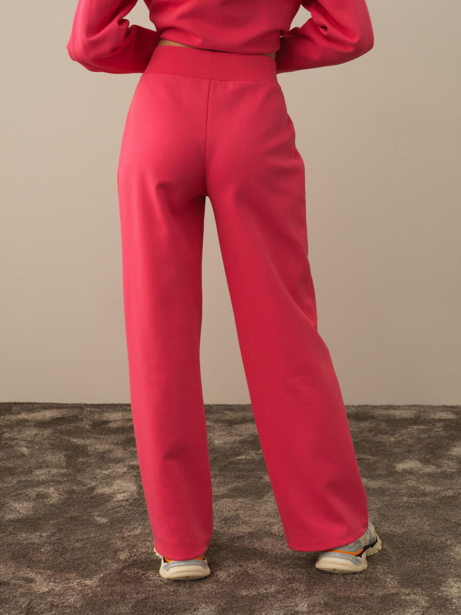 Pembe Oversize Sweat Pantolon - 4