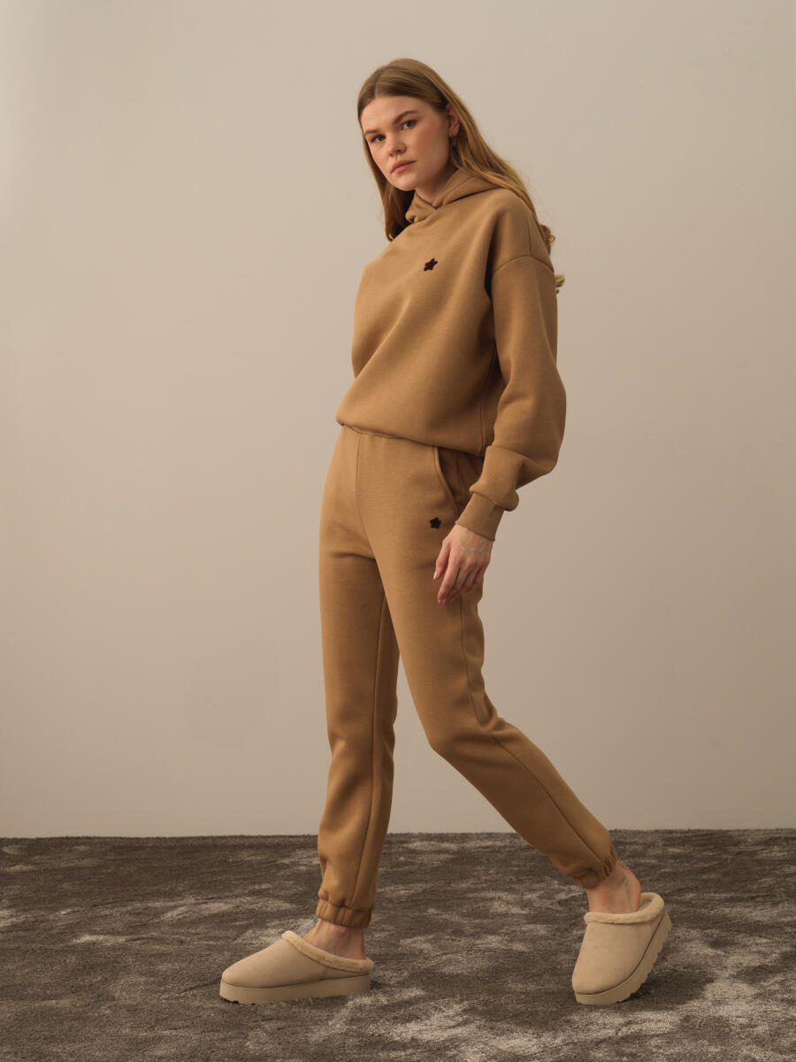 Camel Basic Sweat Pantolon - 2