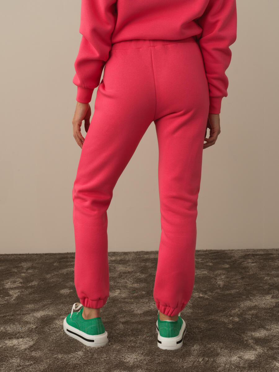 Pembe Basic Sweat Pantolon - 4