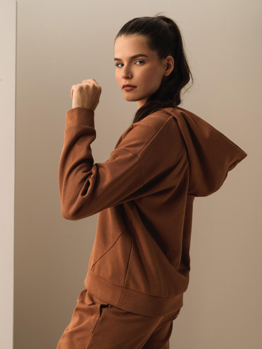 Vizon Oversize Pamuklu Sweatshirt - 3