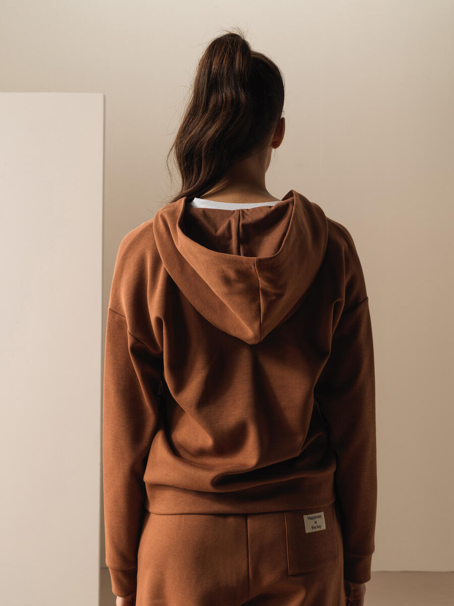 Vizon Oversize Pamuklu Sweatshirt - 4