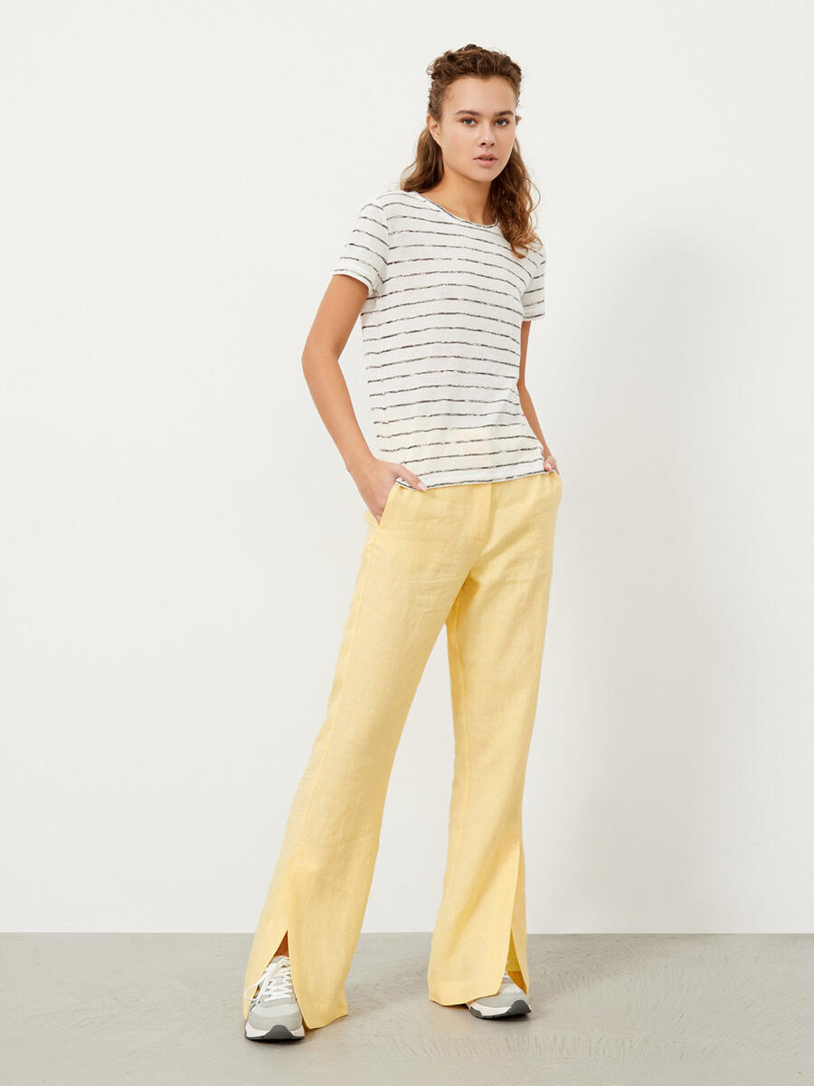 Gri Regular Fit Pamuklu Tişört - 3