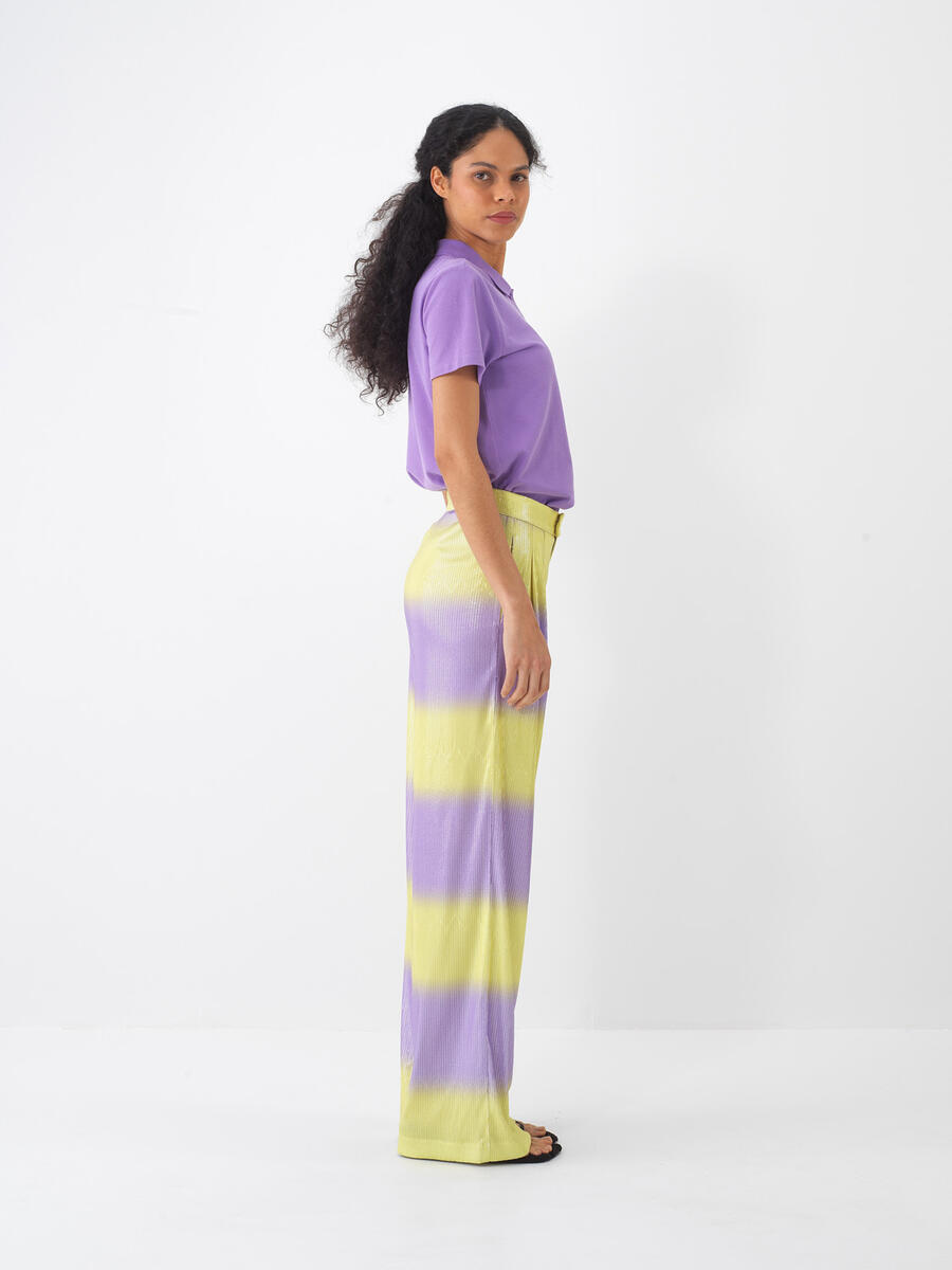 Lila Regular Fit Tişört - 3