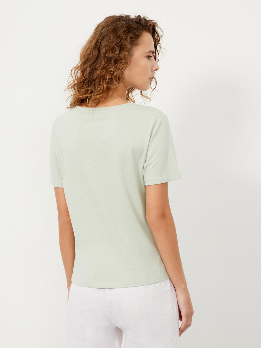 Mavi Regular Fit Pamuklu Tişört - 5
