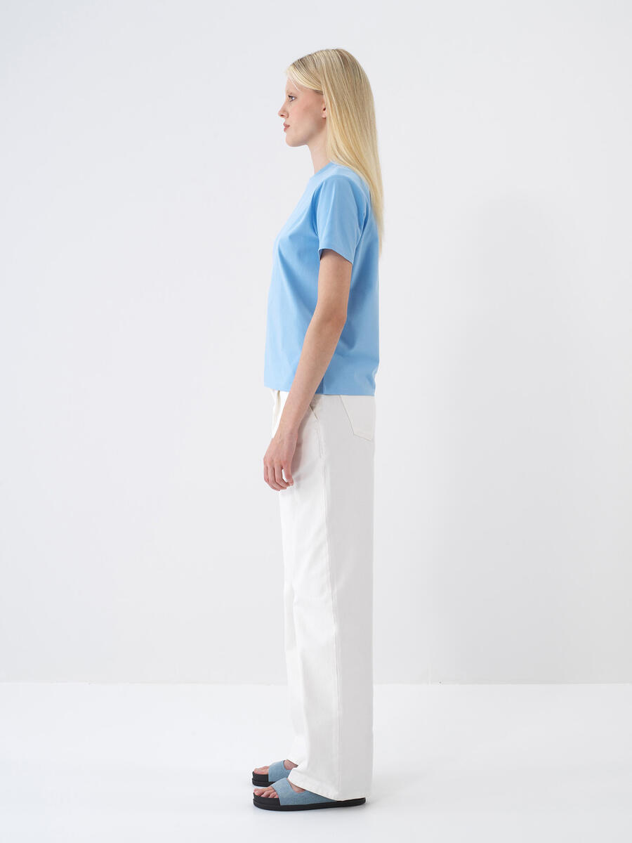Mavi Regular Fit Pamuklu Tişört - 3