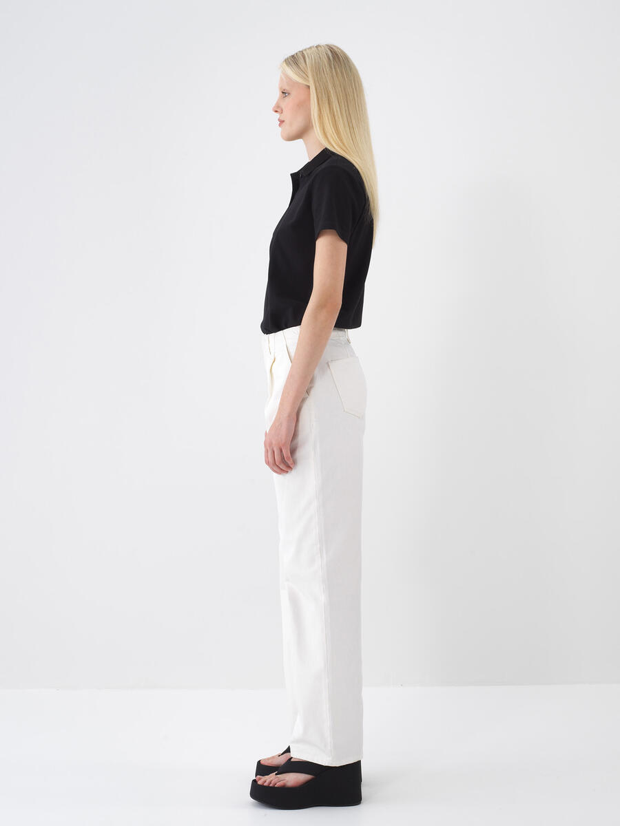 Siyah Regular Fit Tişört - 4