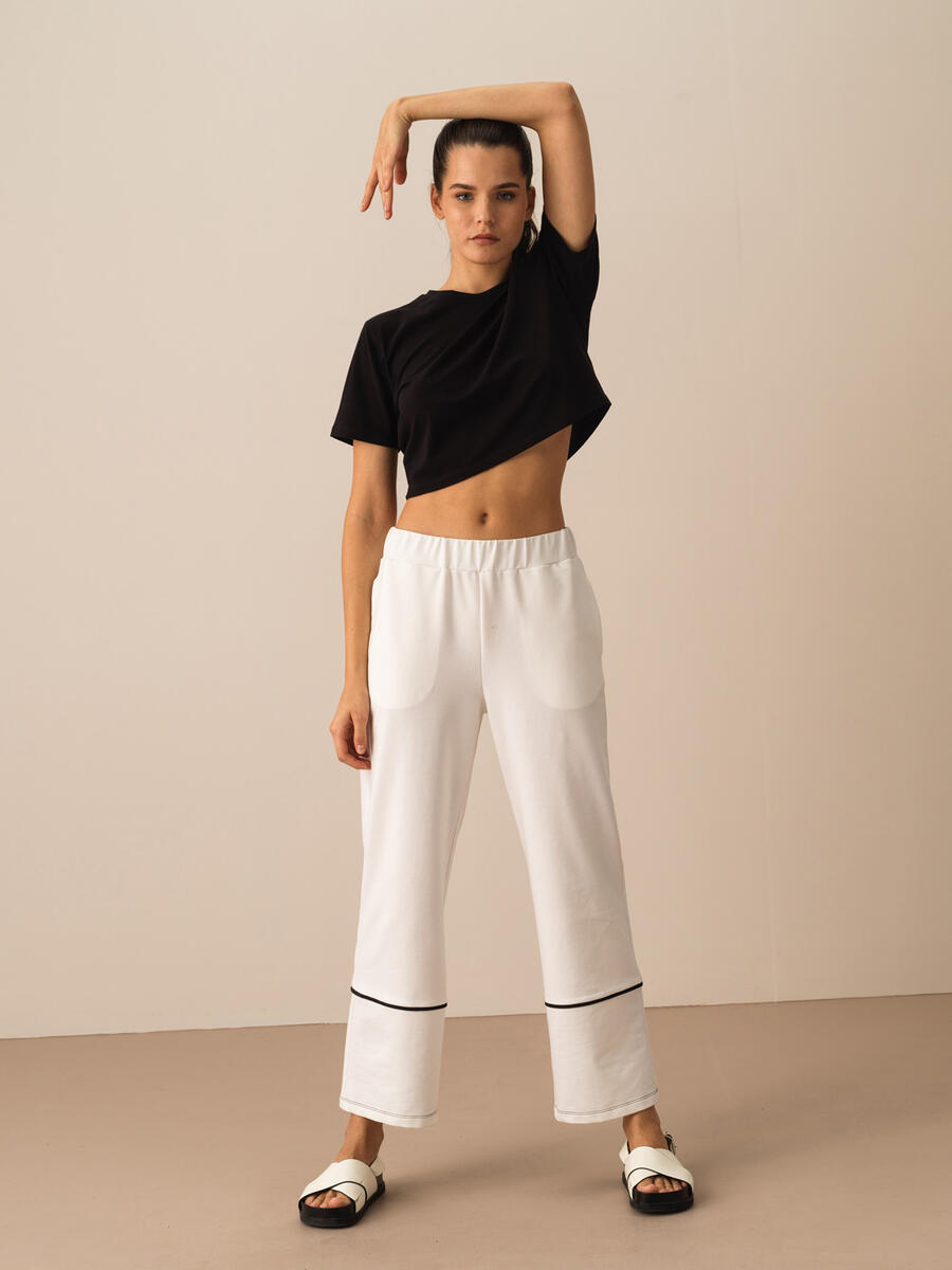 Siyah Regular Fit Pamuklu Basic Tişört - 2