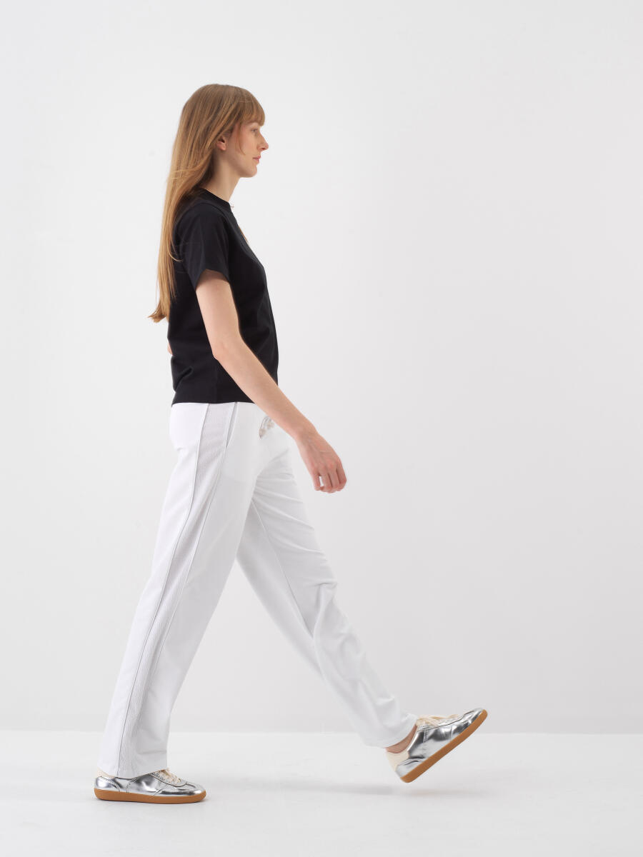 Siyah Regular Fit Pamuklu Tişört - 3