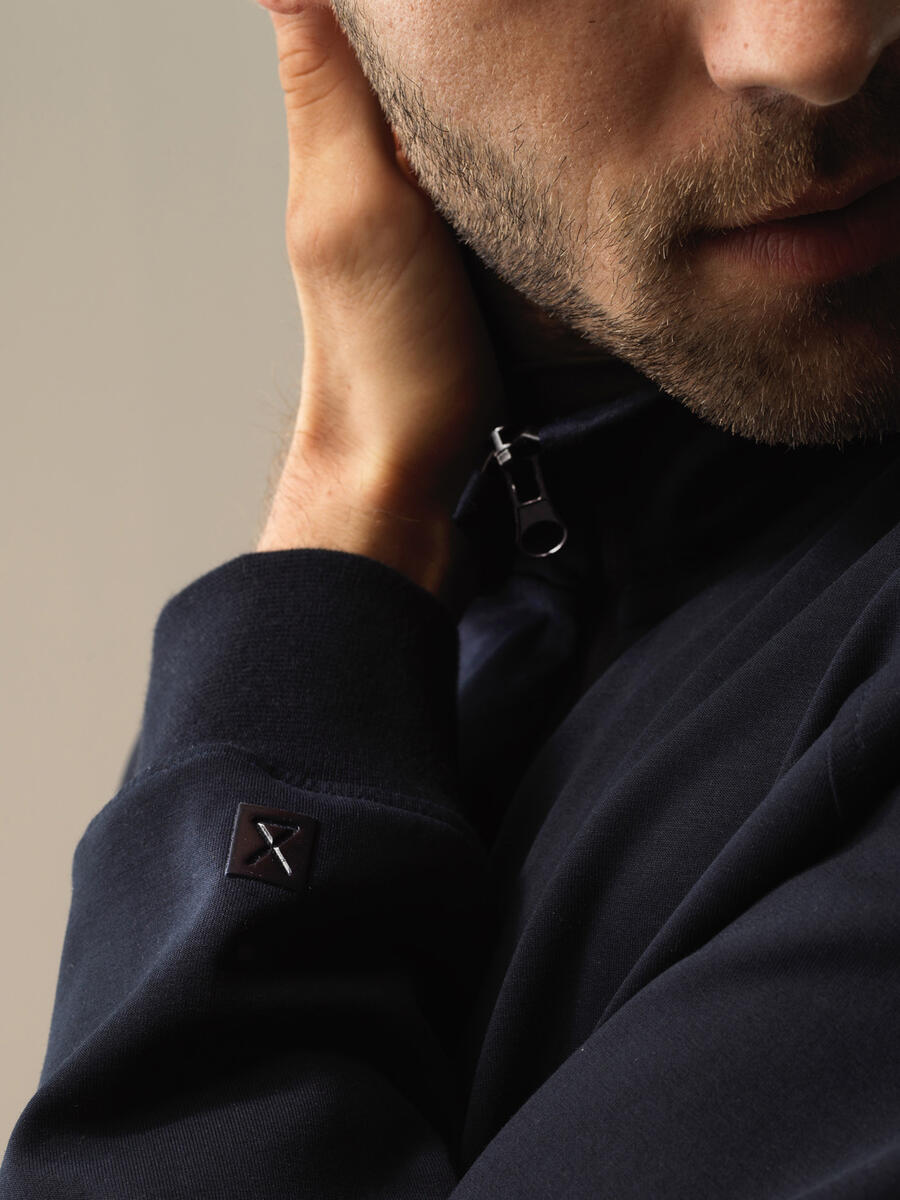 Cotton Regular Fit Sweat Jacket - 5