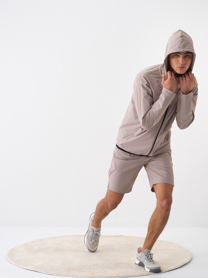 Beige Regular Fit Coat - Xint