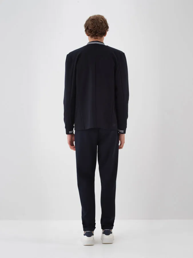 Regular Fit Plain Jacket - Xint