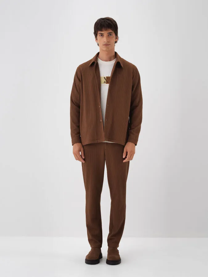 Regular Fit Plain Light Jacket - Xint