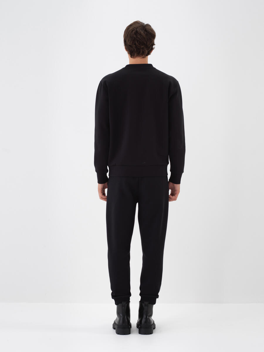 Cotton Basic Sweatpants - 4