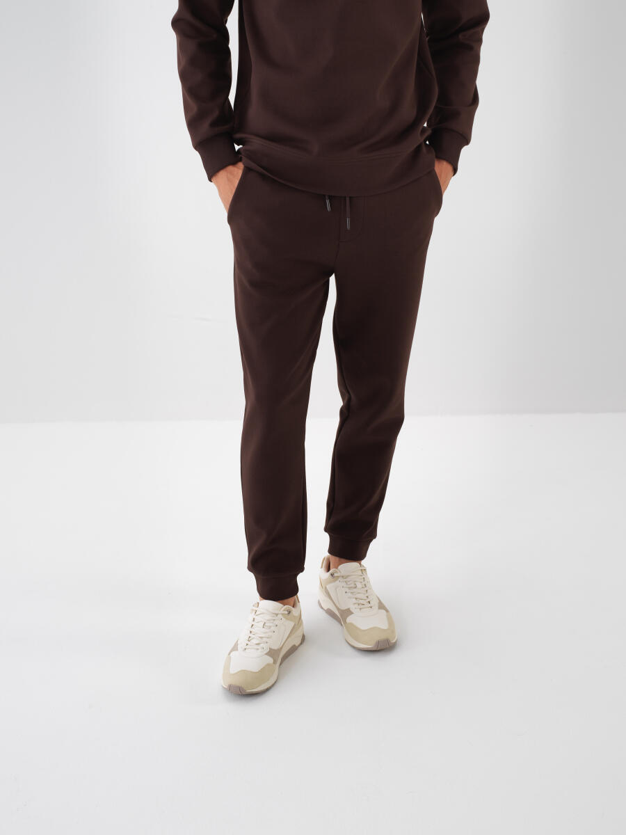 Cotton Basic Sweatpants - 1